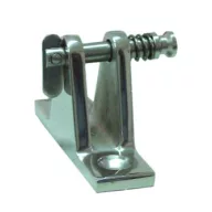 Bimini-Stützfuß aus Metall mit Sicherheitsnagel