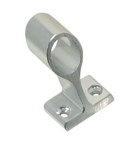 Geländerverbinder Mittelstück 22 mm geneigt alu EVA