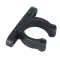 Jighalter Kunststoff 25 mm schwarz