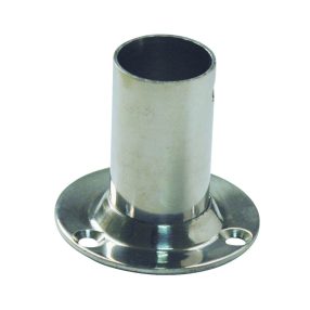 Vertikaler Handlaufsockel aus Edelstahl 60 mm