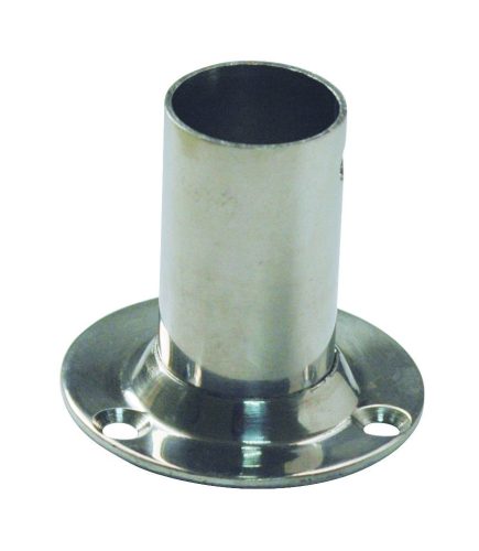 Vertikaler Handlaufsockel aus Edelstahl 60 mm