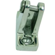 Bimini-Stützfuß aus Metall mit Schrägschraube 22 mm