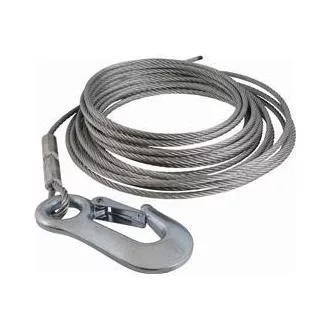 Windenseil Drahtseil mit Karabiner 6 m SDG