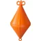 Boje Doppelkegel mit doppeltem Ende orange 32 * 75 cm
