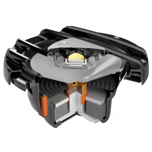 Hertz HMX 8-C schwarzer 20-cm-Koaxial-Bootslautsprecher