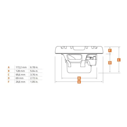 Hertz HMX 6.5-C 16,5 cm koaxialer Bootslautsprecher
