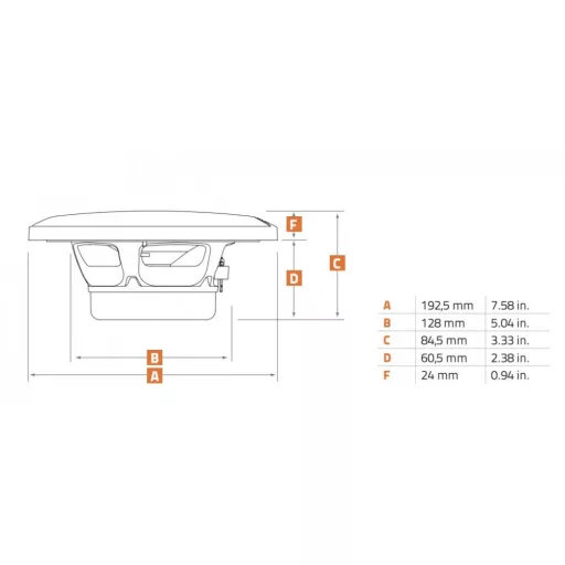 Hertz HEX 6,5 CW 16,5 cm Marinelautsprecher
