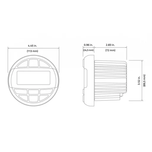 Hertz HMR 10 Marine digitaler Mediaplayer