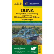 Buch, Wasserkarte Donau Budapest-Dunaújváros (UNGARN)