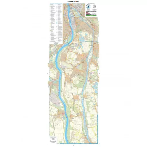 Buch, Wasserkarte Donau Budapest-Dunaújváros (UNGARN)