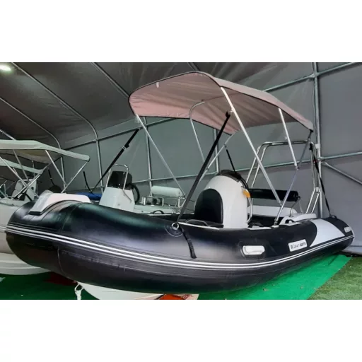 Dawn Marine RIB BOOT 390C schwarz und weiß