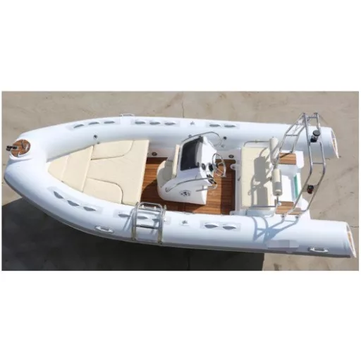 Dawn Marine RIB BOOT 520E licht grau / weiss