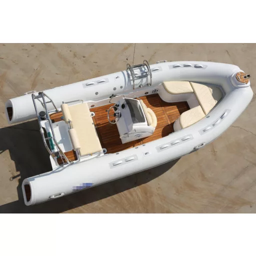 Dawn Marine RIB BOOT 520E licht grau / weiss
