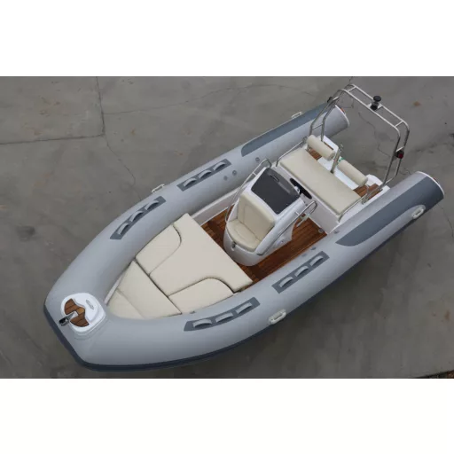 Dawn Marine RIB BOOT 520E licht grau / weiss