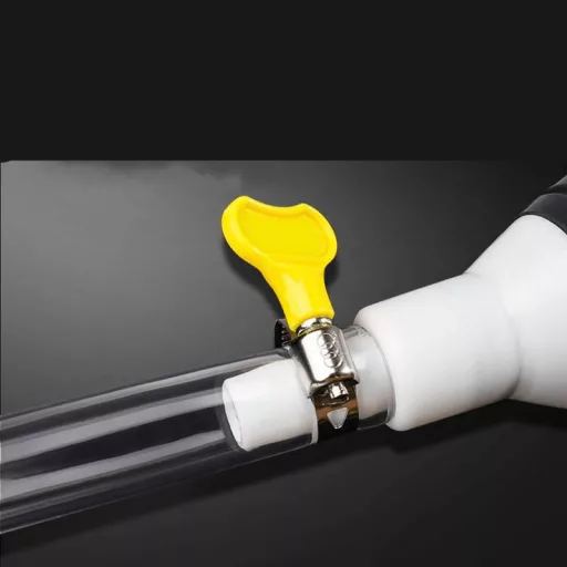 Kraftstoff- und Wasserabflussrohr mit Pumpe 100 cm 