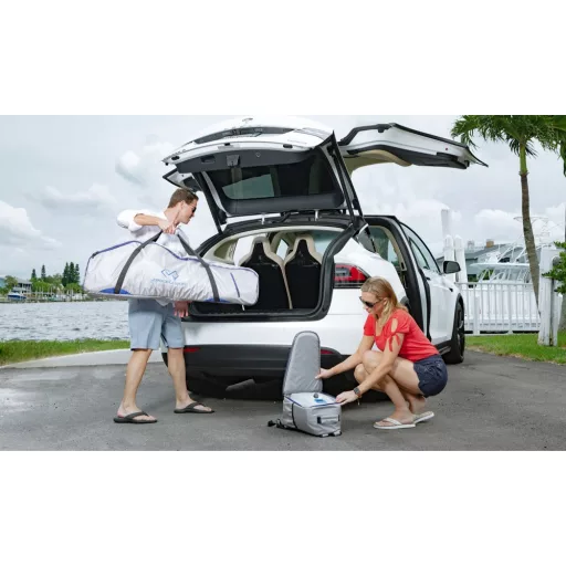 Epropulsion Spirit 1.0 Evo langer Vorbau mit seitlich montierter Fernsteuerung