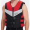 Schwimmweste Neopren Farfalla rot-schwarz XL