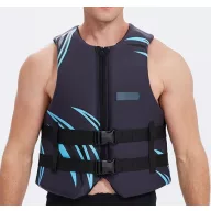Schwimmweste Neopren Farfalla anthrazit-türkis XXL