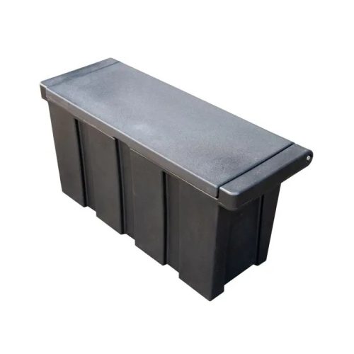 Whaly Aufbewahrungsbox und Sitz klein grau