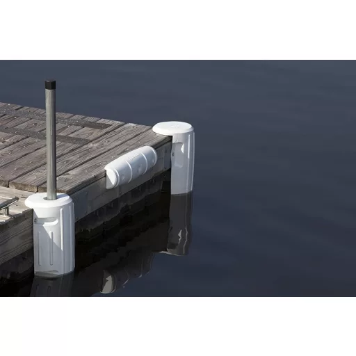 Dockfender gerade 45 cm weiß