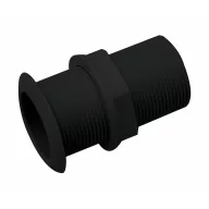 Wasserablauf Standard Gewinde Kunststoff schwarz 38 mm EVA