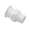 Wasserablauf Standard gerade Gewinde Kunststoff weiß 38 mm EVA