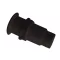Wasserablauf gerade Gewinde lang Kunststoff schwarz 38 mm EVA