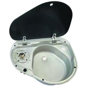 Gaskocher mit Spüle