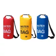 Trockentasche mit Schulterriemen 20 l blau