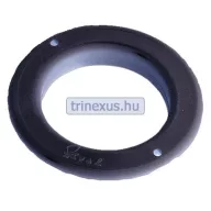 Gummiglockenklemmring schwarz 58-89 mm