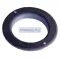 Gummiglockenklemmring schwarz 58-89 mm