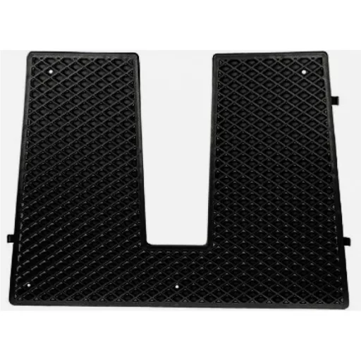Schwingungsdämpfer für Spiegel, Kunststoff, schwarz, 430 x 324 mm, 