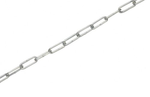 Edelstahlkette langgliedrig   4mm aus AISI 316