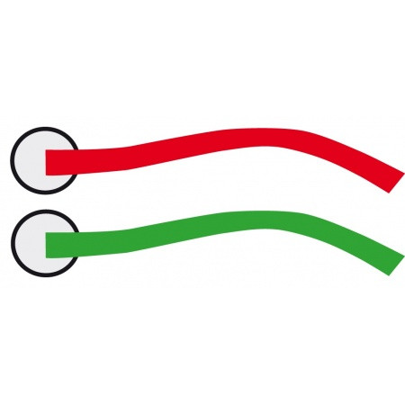 Tüte mit 14 selbstklebenden "Air-Flow tels"