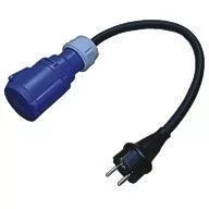 Adapterkabel 3m   Schuko-STECKER >CEE-Kupplung