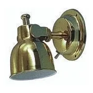 Kojenleuchte DE LUXE Messing lackiert 75mm    15W