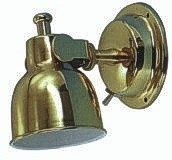 Kojenleuchte DE LUXE Messing lackiert 75mm    15W