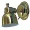 Kojenleuchte DE LUXE Messing lackiert 75mm    15W