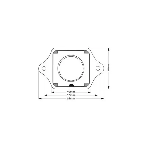 Druckknopfschnäpper Knopf + Ring Ms verchromt