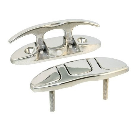 Edelstahl-Klappklampe 173mm und Schraubbohrung