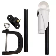 LED Nav-Licht Signal weiß m. 645mm Mast anschraub.