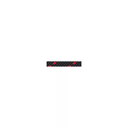 Seil schwarz-rot 4 mm 100 m LIN