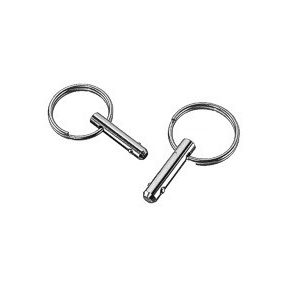 Sicherheitsnagel mit Ring aus Edelstahl 5 mm