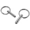 Sicherheitsnagel mit Ring aus Edelstahl 5 mm