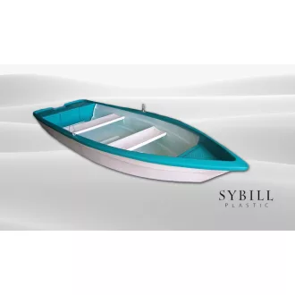 Aquajoy Boot aus Kunststoff HCS-04 mit zwei Bänken SYB