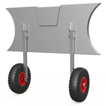 Metall-Transportrollen für Schlauchboote