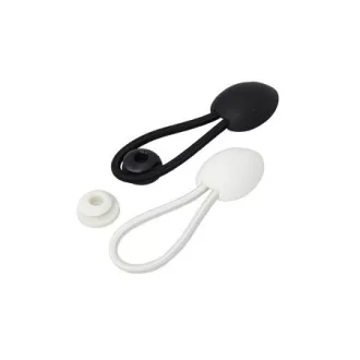 Persenning Tropfen + Knopf schwarz SB-verpackt