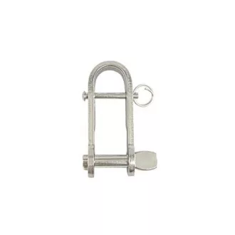 Schäkel flach edelsthal 6x23 mm