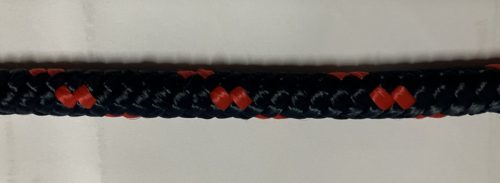 Seil PP dunkelblau-rot 12 mm