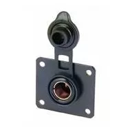 Einbausteckdose mit Deckel 6-24V max. 16A